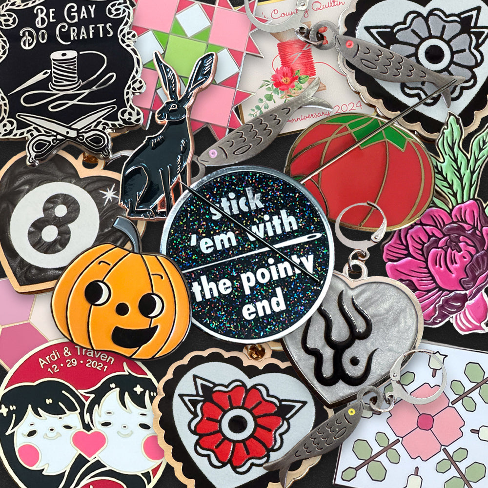 Custom Needle Minders