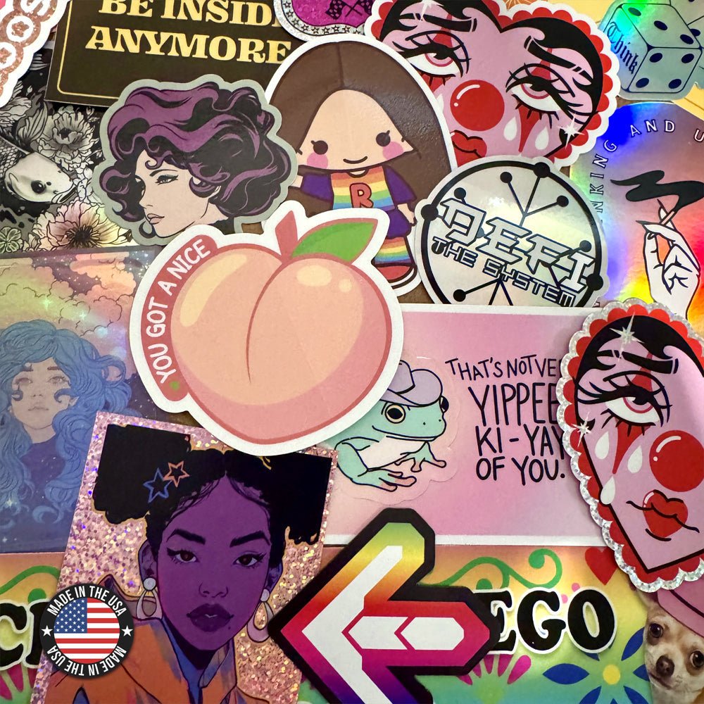 Custom Vinyl Stickers - Alchemy Merch - USA Made