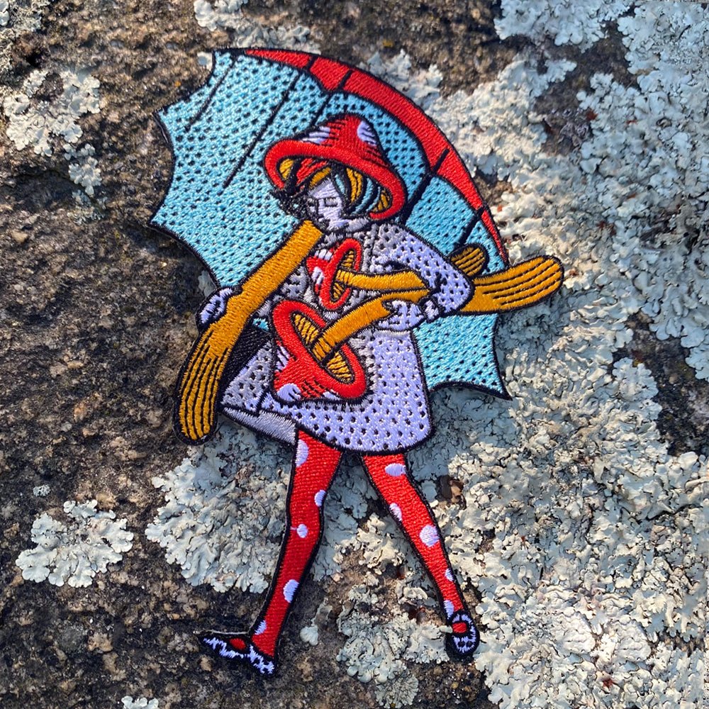Custom Embroidered Patches — scale and sizing reference