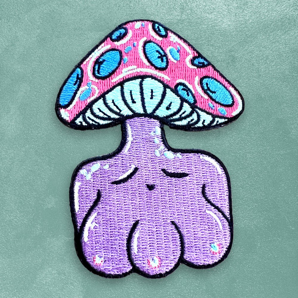 Custom Embroidered Patches — reverse side and backing detail