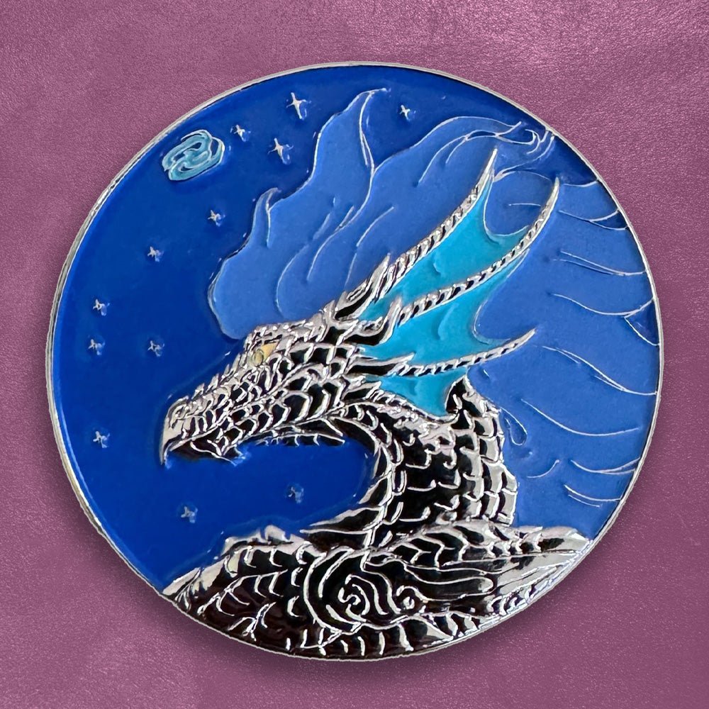 Custom 3D Challenge Coins, Sculpted Relief — full color print example