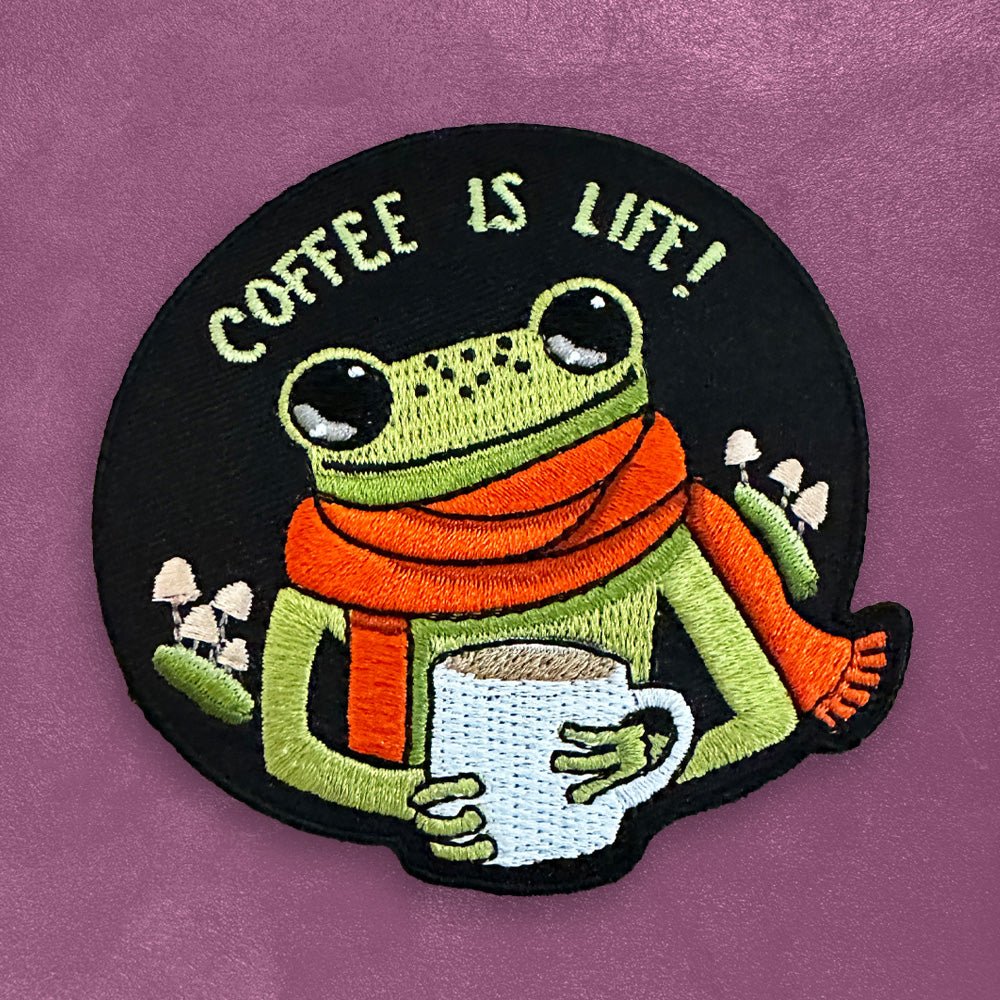 Custom 50% Embroidered Patches, Twill Background