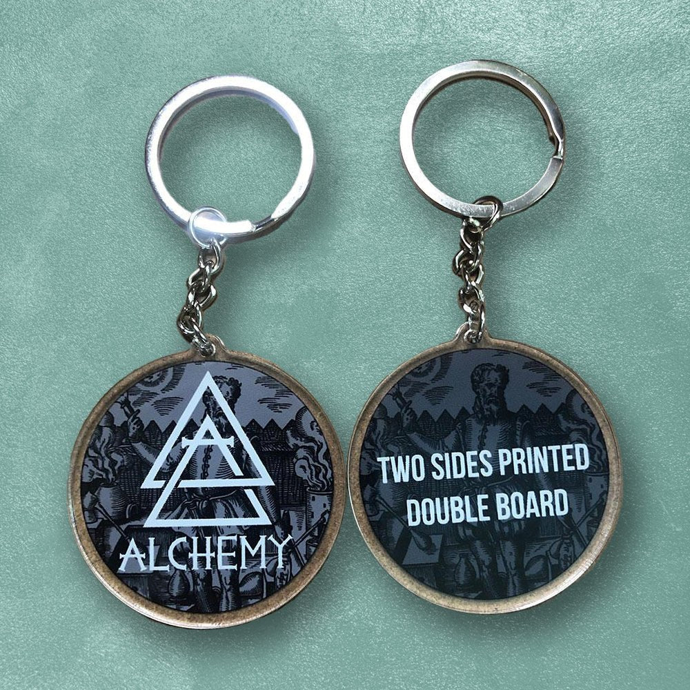 Custom Acrylic Charms, Two-Sided Print — design layout sample