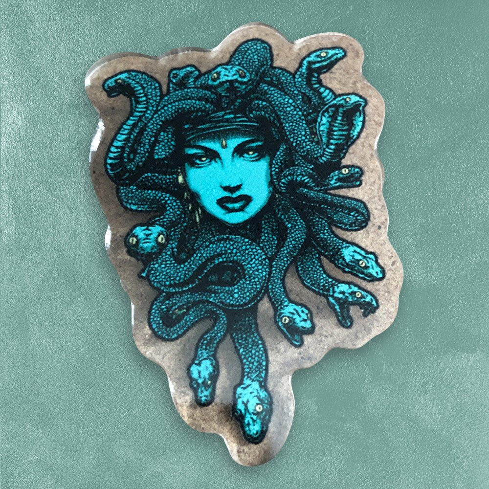 Custom Acrylic Pins, Full Color, Lightweight — packaging detail