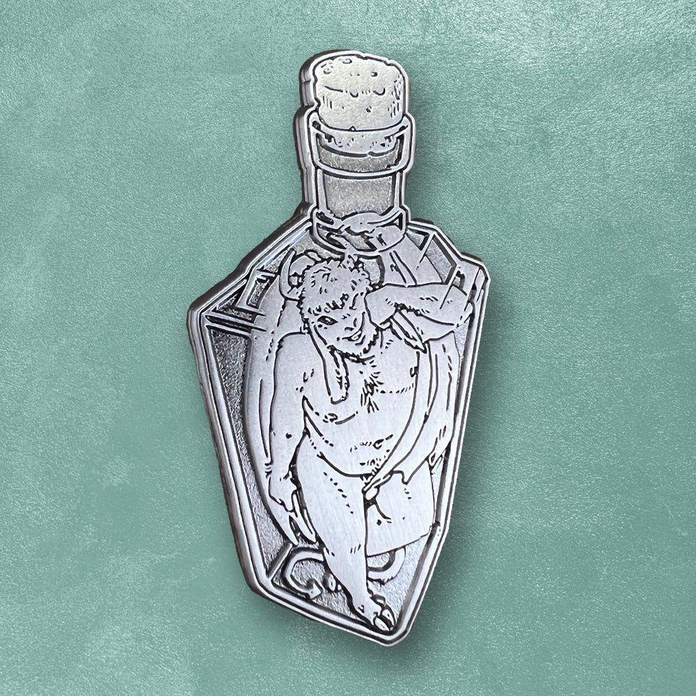 Custom Antique Sandblasted Pins, Vintage Finish — color and finish variations