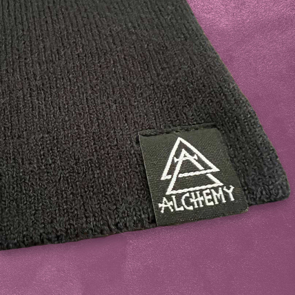 Custom Embroidered Beanies, Personalized Design — design layout sample