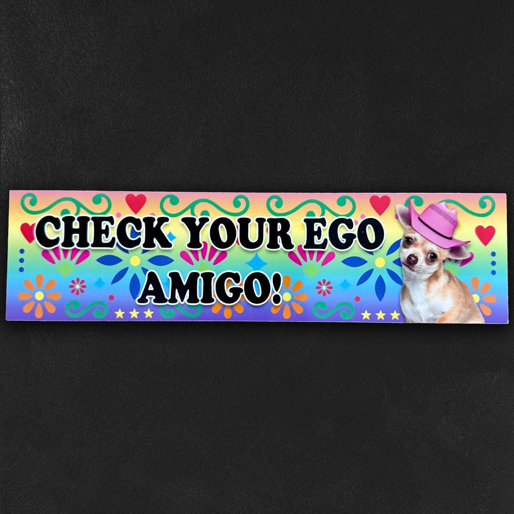 Custom Bumper Stickers and Magnets, Made in USA — production sample