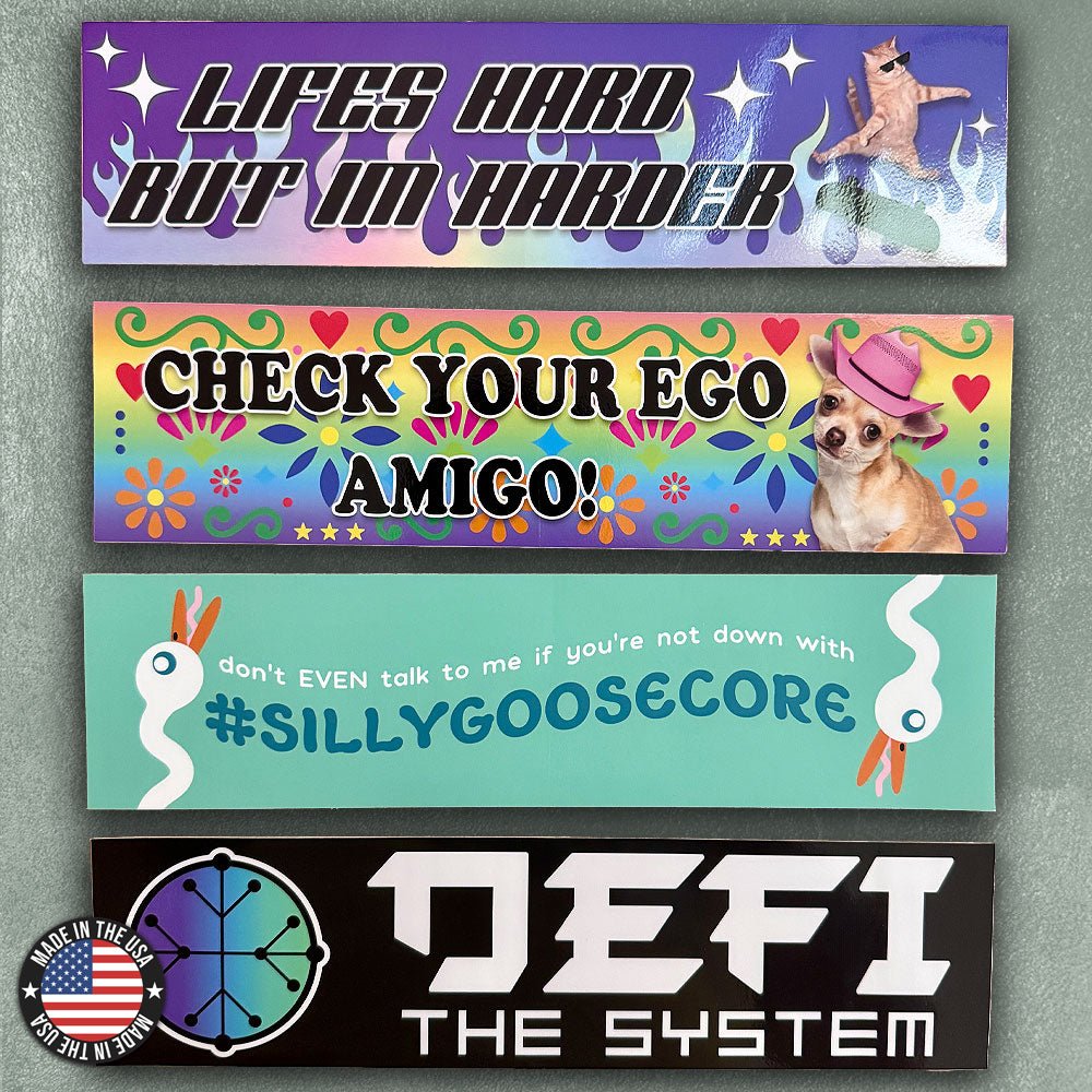 Custom Bumper Stickers and Magnets, Made in USA