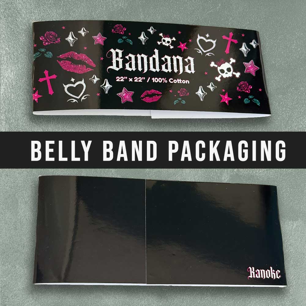 Custom Printed Bandanas, 100% Cotton