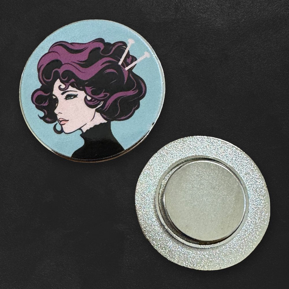 Custom UV Printed Needle Minders, Full Color — packaging detail