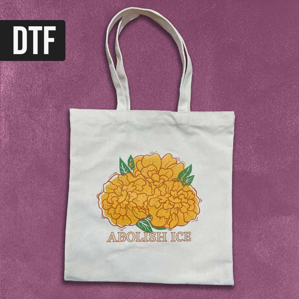 Custom Tote Bags, Screen Printed or DTF