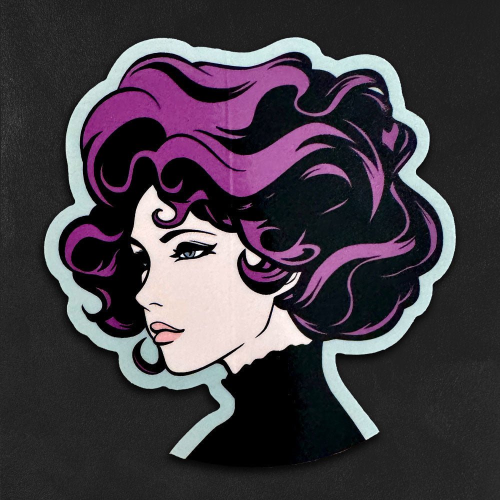 Custom Die-Cut Vinyl Stickers, Made in USA — production sample