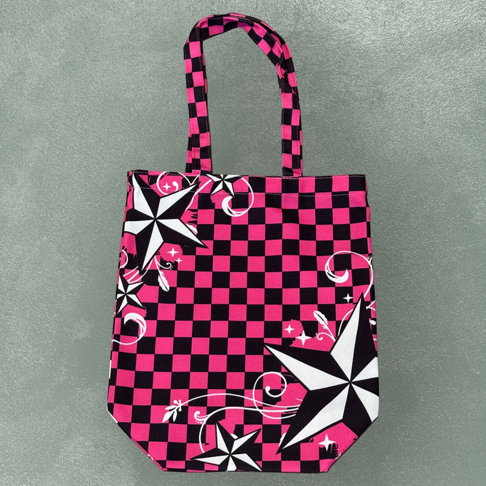 Custom Flat-Bottom Tote Bags, Sublimated Full Color — color and finish variations