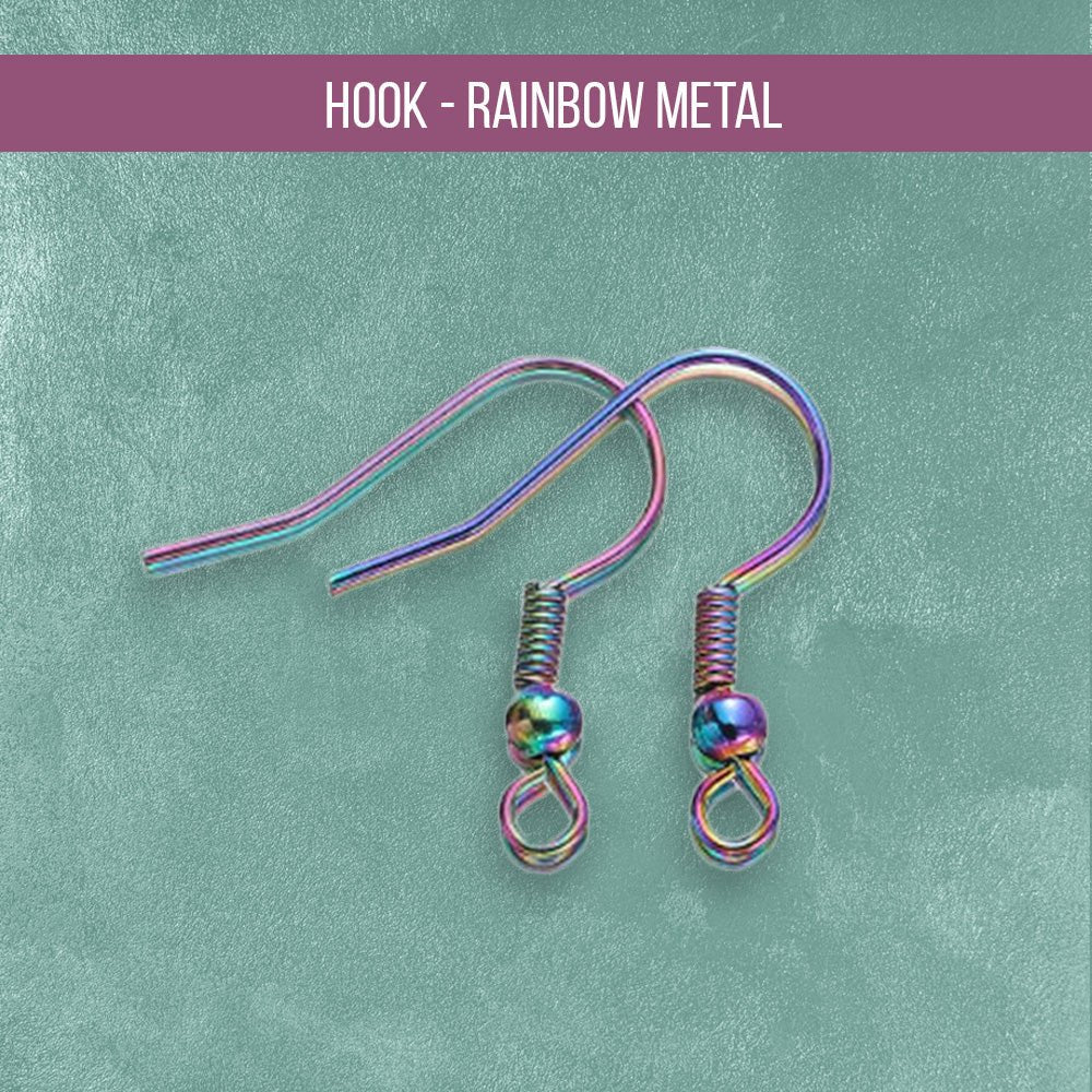 Custom Hard Enamel Earrings, Smooth Polished Finish — design layout sample