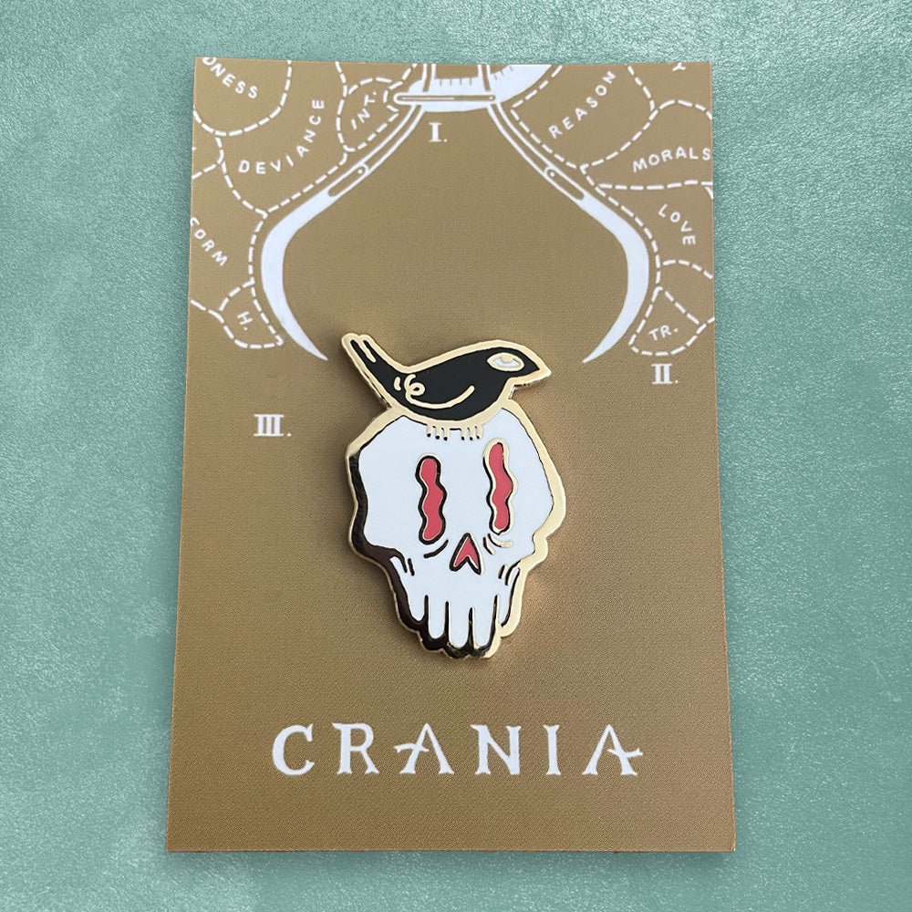 Custom Hard Enamel Pins — full color print example