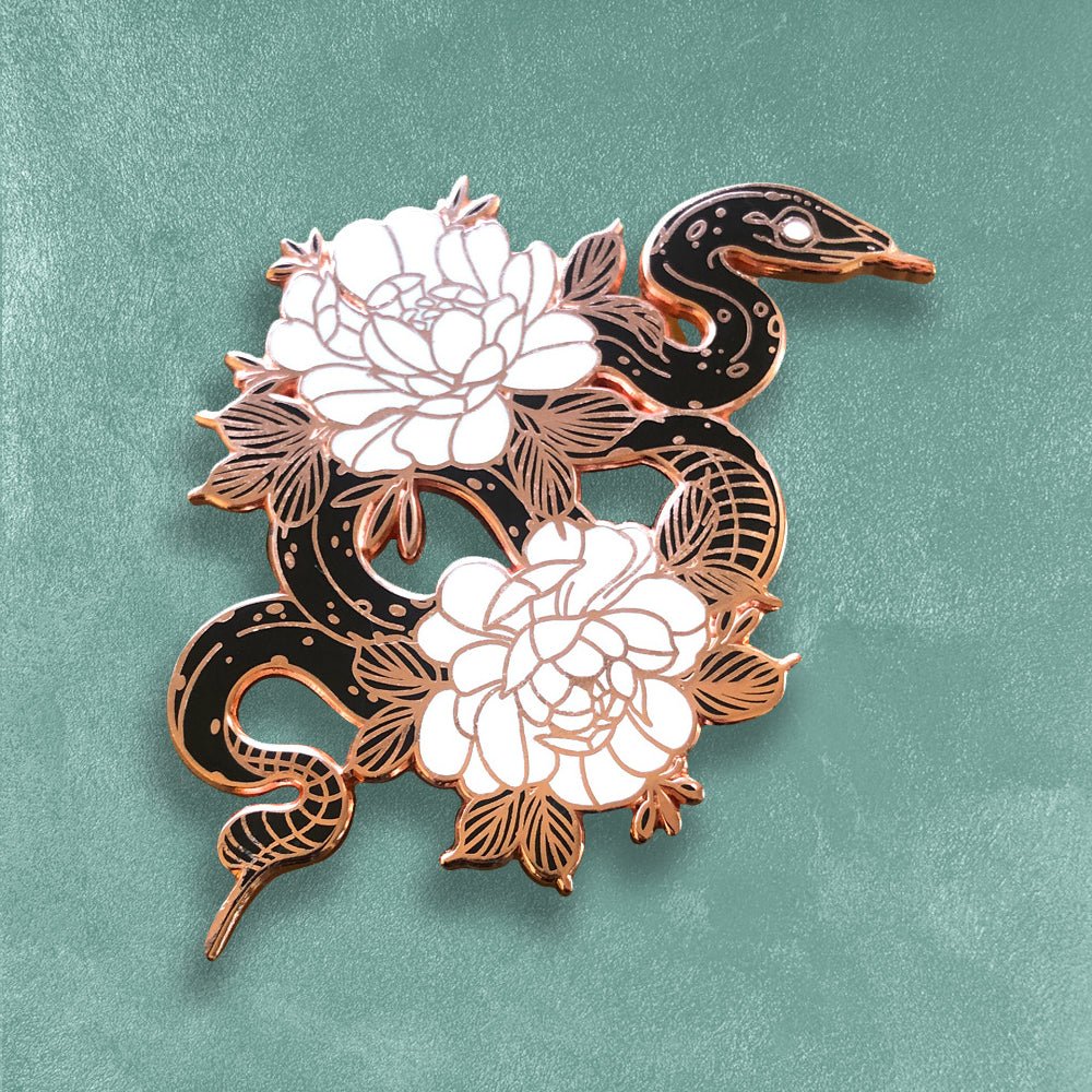 Custom Hard Enamel Pins — finish and texture detail