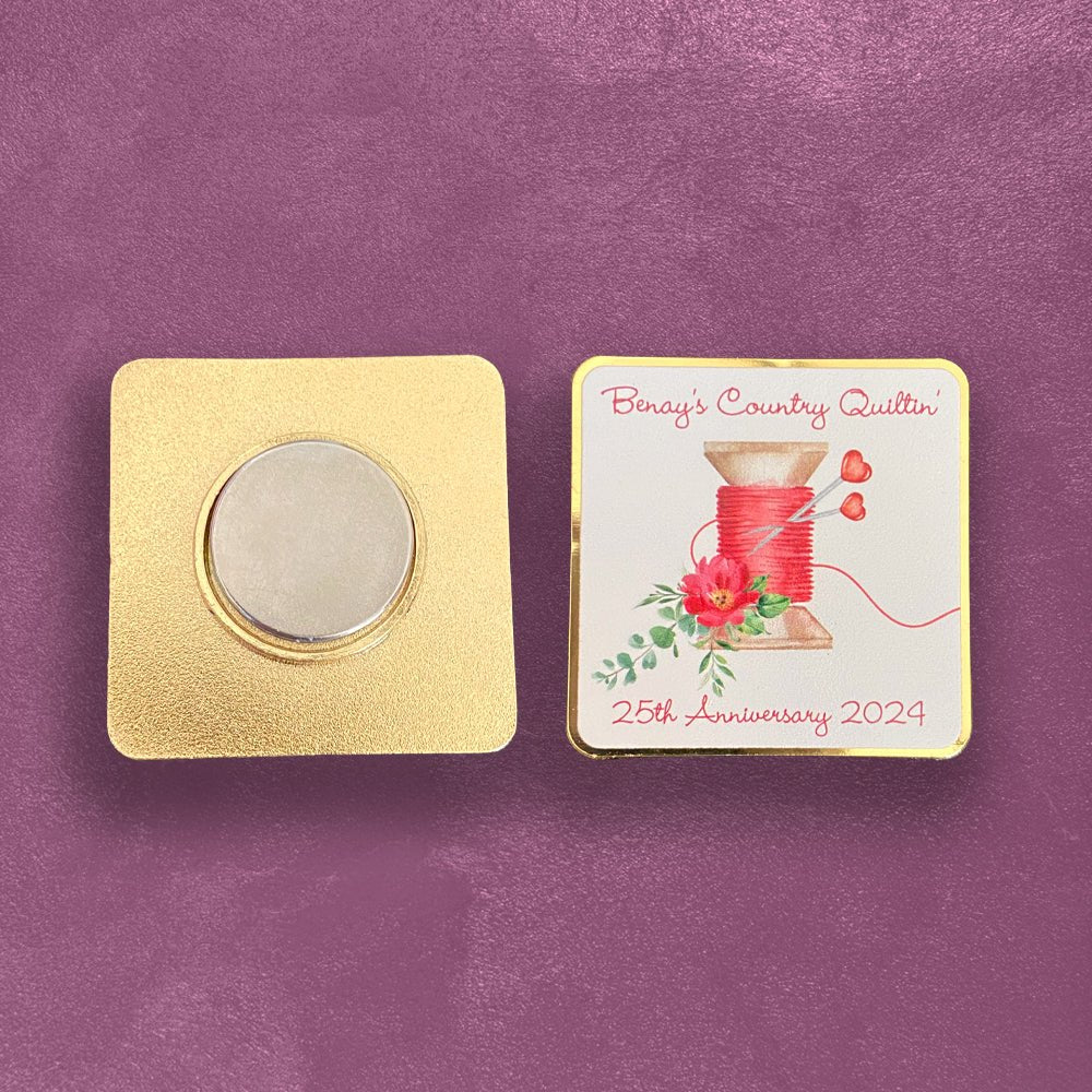 Custom UV Printed Needle Minders, Full Color