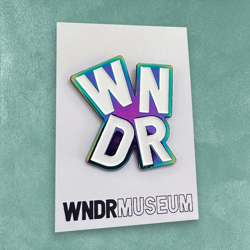 Custom Anodized Rainbow Plated Soft Enamel Pins — reverse side and backing detail