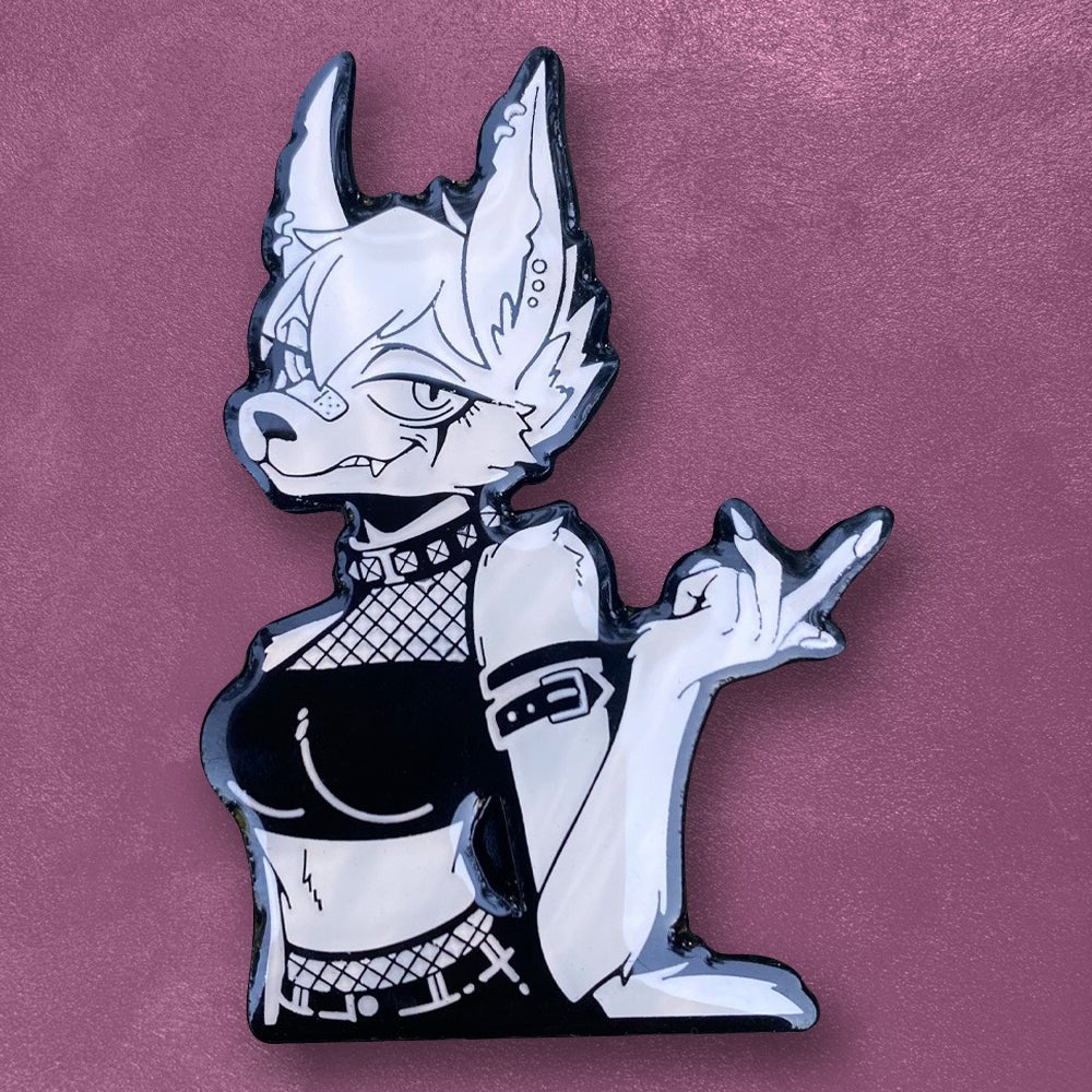 Custom Soft Enamel Pins — reverse side and backing detail