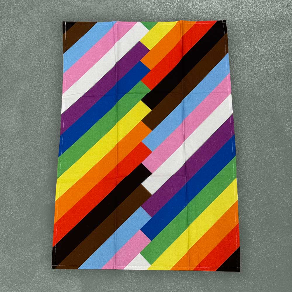 Custom Cotton & Polyester Tea Towels — mounting and display reference