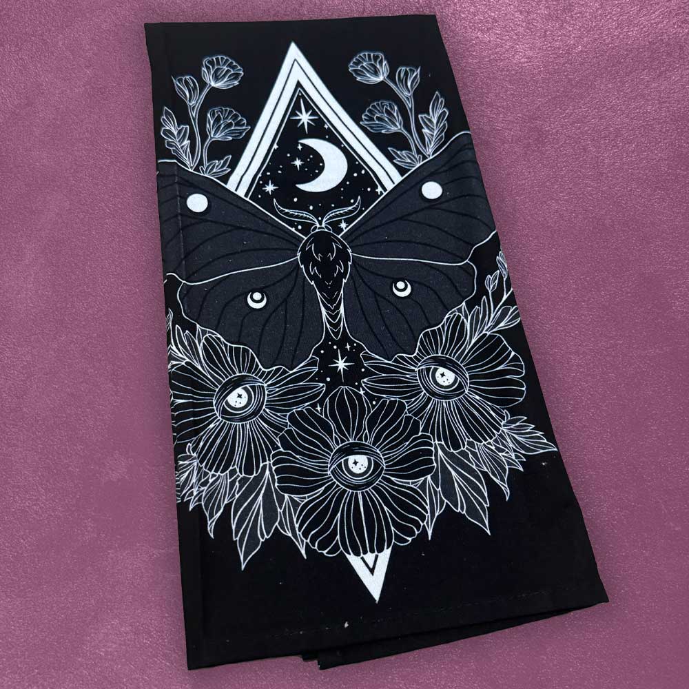 Custom Cotton & Polyester Tea Towels — material and construction detail