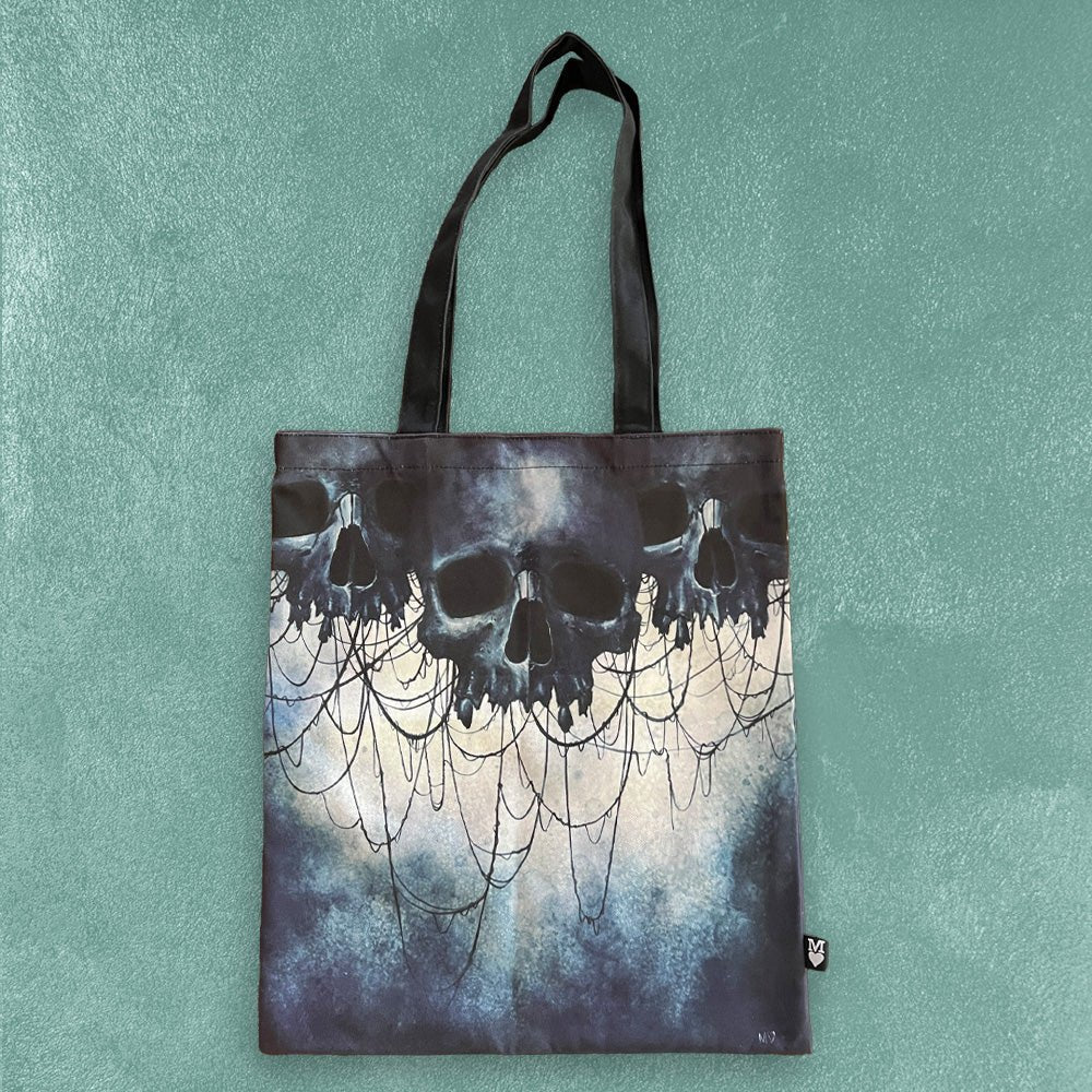 Custom Sublimated Tote Bags, Full-Color All-Over Print — design layout sample