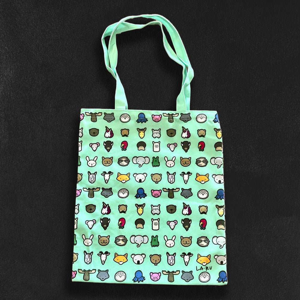Custom Sublimated Tote Bags, Full-Color All-Over Print — full color print example