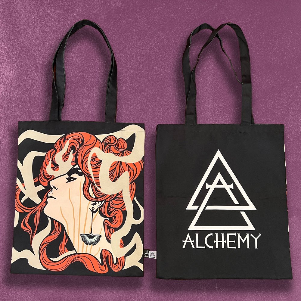 Custom Sublimated Tote Bags, Full-Color All-Over Print — finish and texture detail