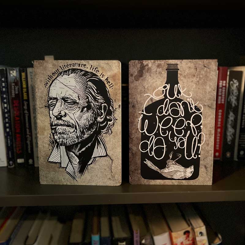 Custom A5 Stitch-Bound Notebooks and Journals — production sample