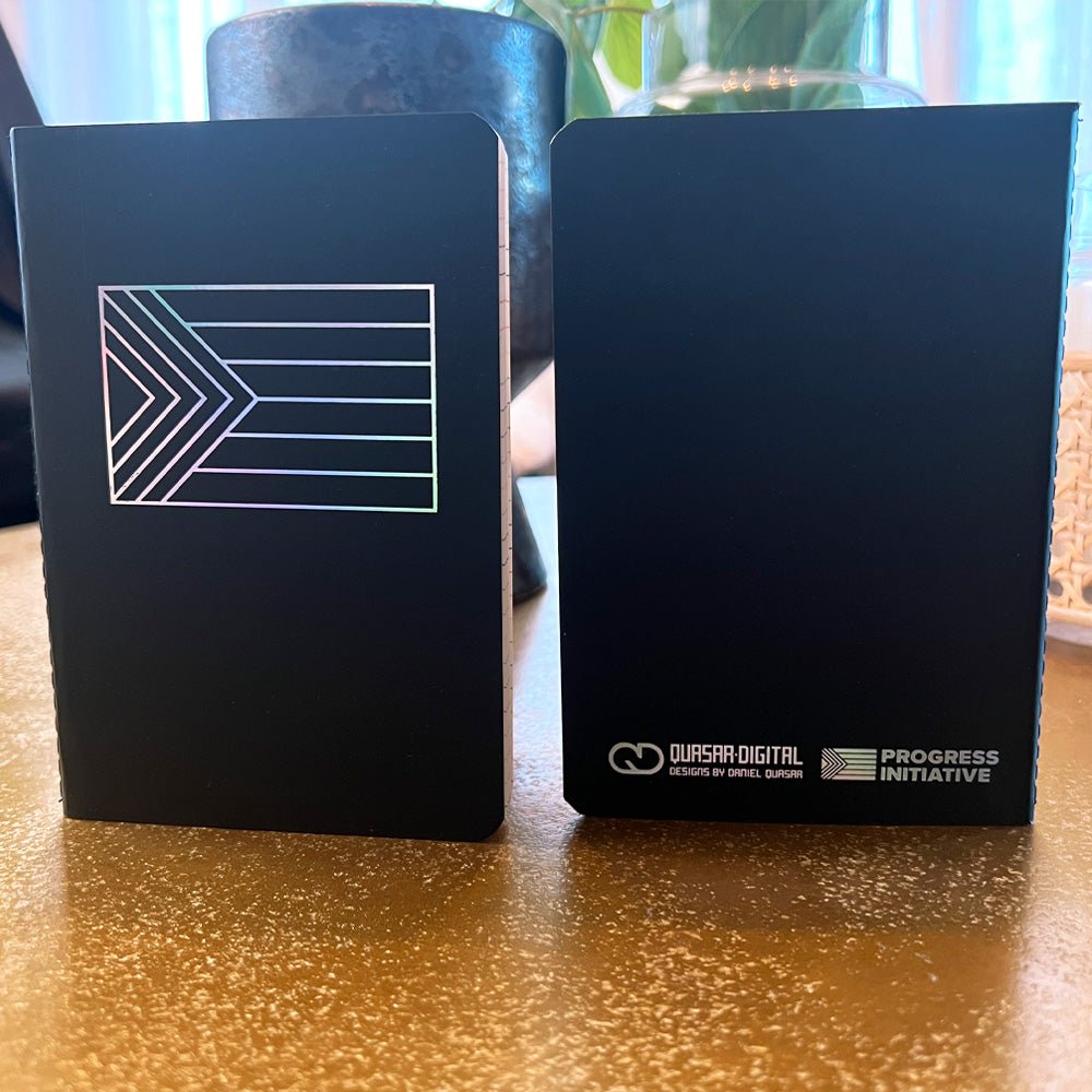 Custom A6 Pocket Notebooks, Stitch-Bound — color and finish variations