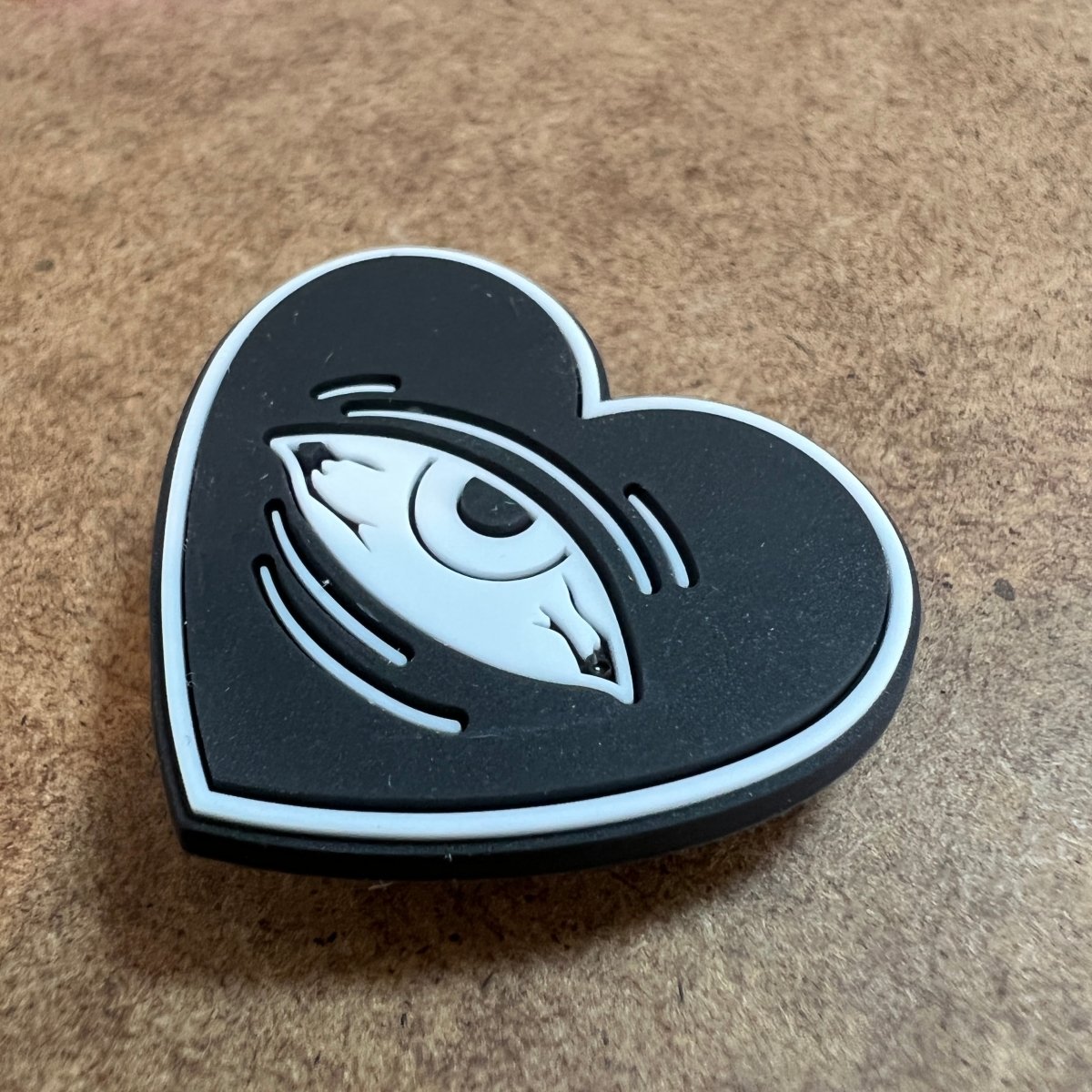 Custom PVC Shoe Charms for Crocs and Laces — full color print example