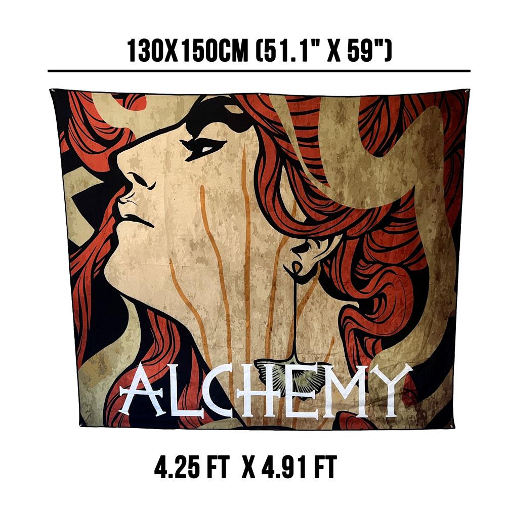 Custom Wall Tapestries, Full-Color Printed Wall Art — full color print example