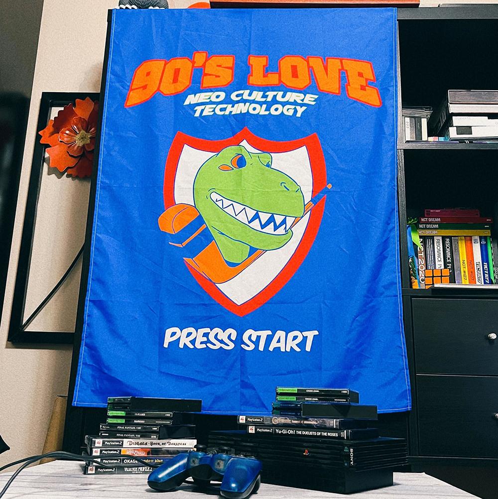 Custom Wall Tapestries, Full-Color Printed Wall Art — design layout sample