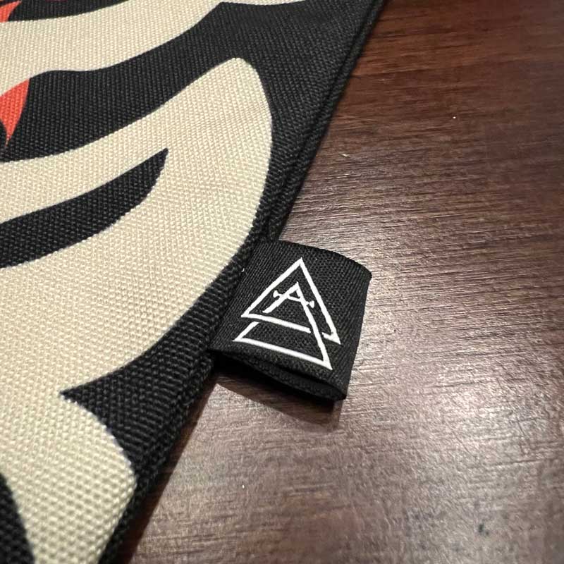 Alchemy Tote Bag Example, Sublimated Two-Sided — production sample