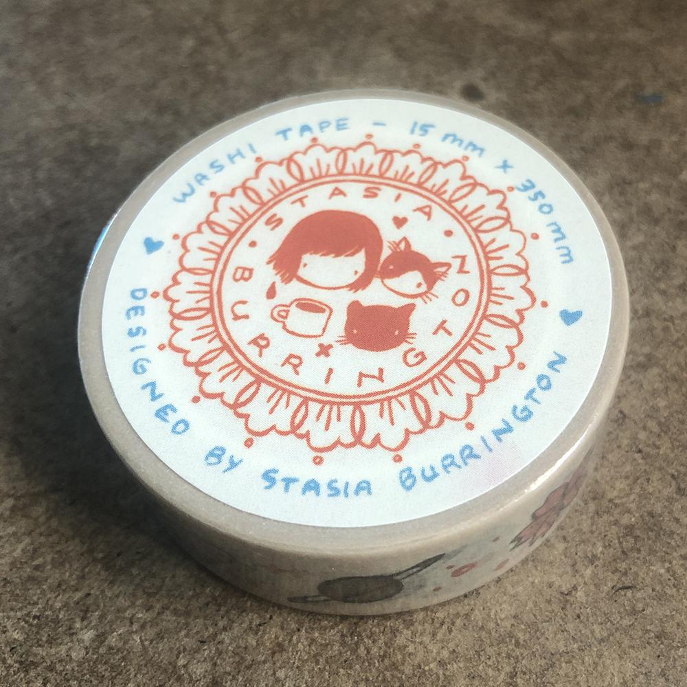 Washi Tape - Full color CMYK - 10m Long Rolls - Alchemy Merch