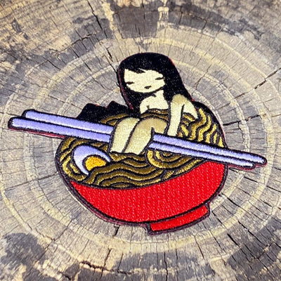 Custom Embroidered Patches — production sample