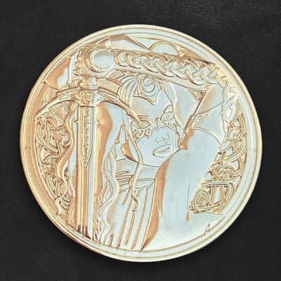 Custom 3D Challenge Coins, Sculpted Relief — finish and texture detail