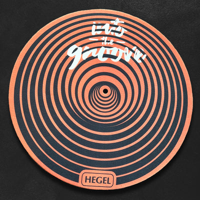 Custom Sublimated Vinyl Record Slip Mats, Full Color — mounting and display reference