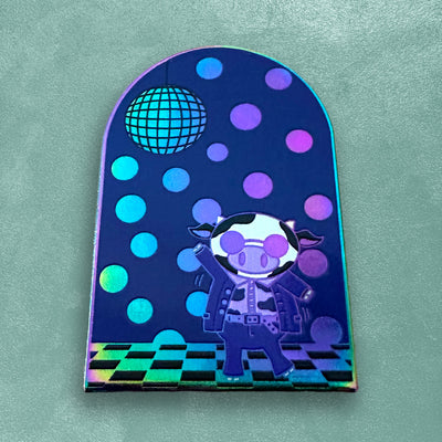 Custom UV Printed Pins, Full Color — mounting and display reference