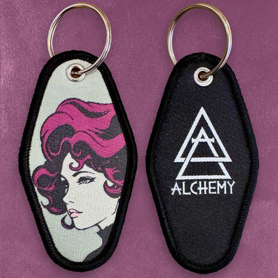 Motel Patch Keychains - Custom Patch Keychains