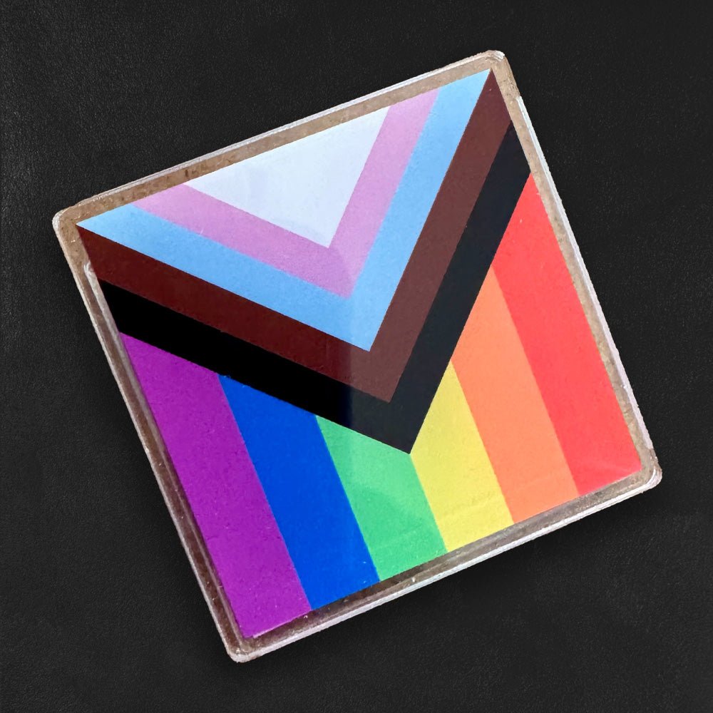 Custom Acrylic Binder Clips, Two-Sided Print — packaging detail