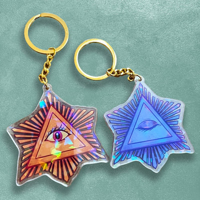Custom Acrylic Charms, Two-Sided Print