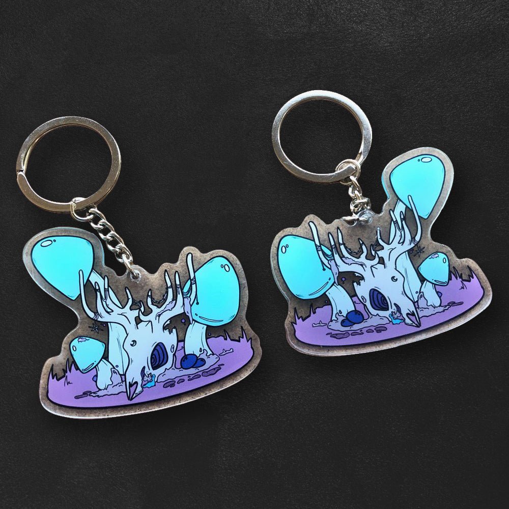 Custom Acrylic Charms, Two-Sided Print — full color print example