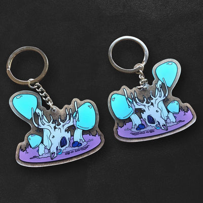 Custom Acrylic Charms, Two-Sided Print — full color print example