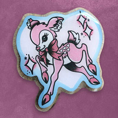 Custom Acrylic Pins, Full Color, Lightweight