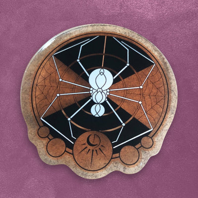 Custom Acrylic Pins, Full Color, Lightweight — design layout sample