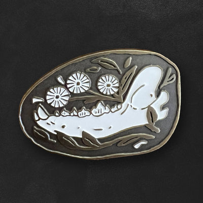Custom Antique Sandblasted Pins, Vintage Finish — variant style example