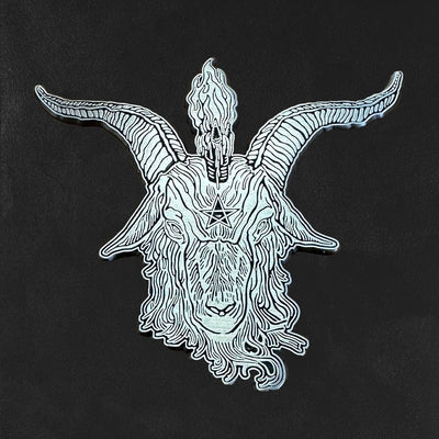 Custom Antique Sandblasted Pins, Vintage Finish — full color print example