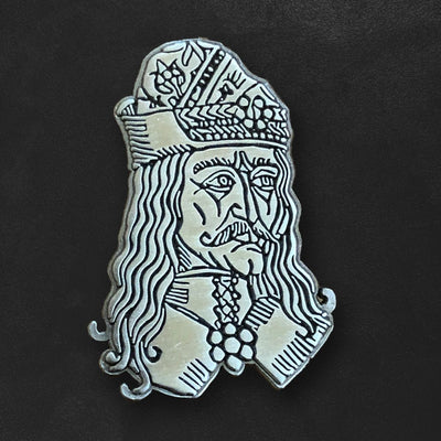Custom Antique Sandblasted Pins, Vintage Finish — customer order example