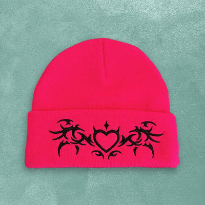 Custom Embroidered Beanies, Personalized Design — scale and sizing reference
